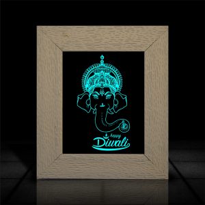 Crown Ganesha Frame